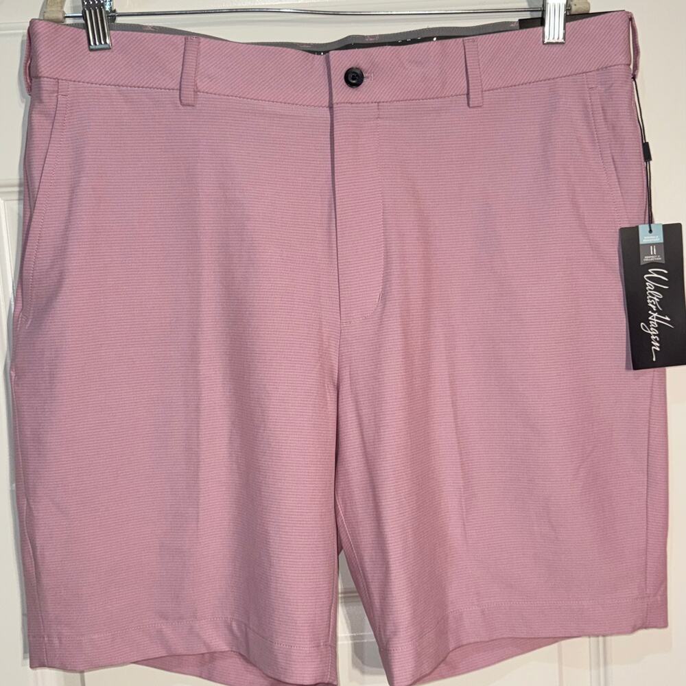 Walter Hagen Perfect 11 Collection Flat Front Golf Shorts, Men's W36 x 9" Inseam